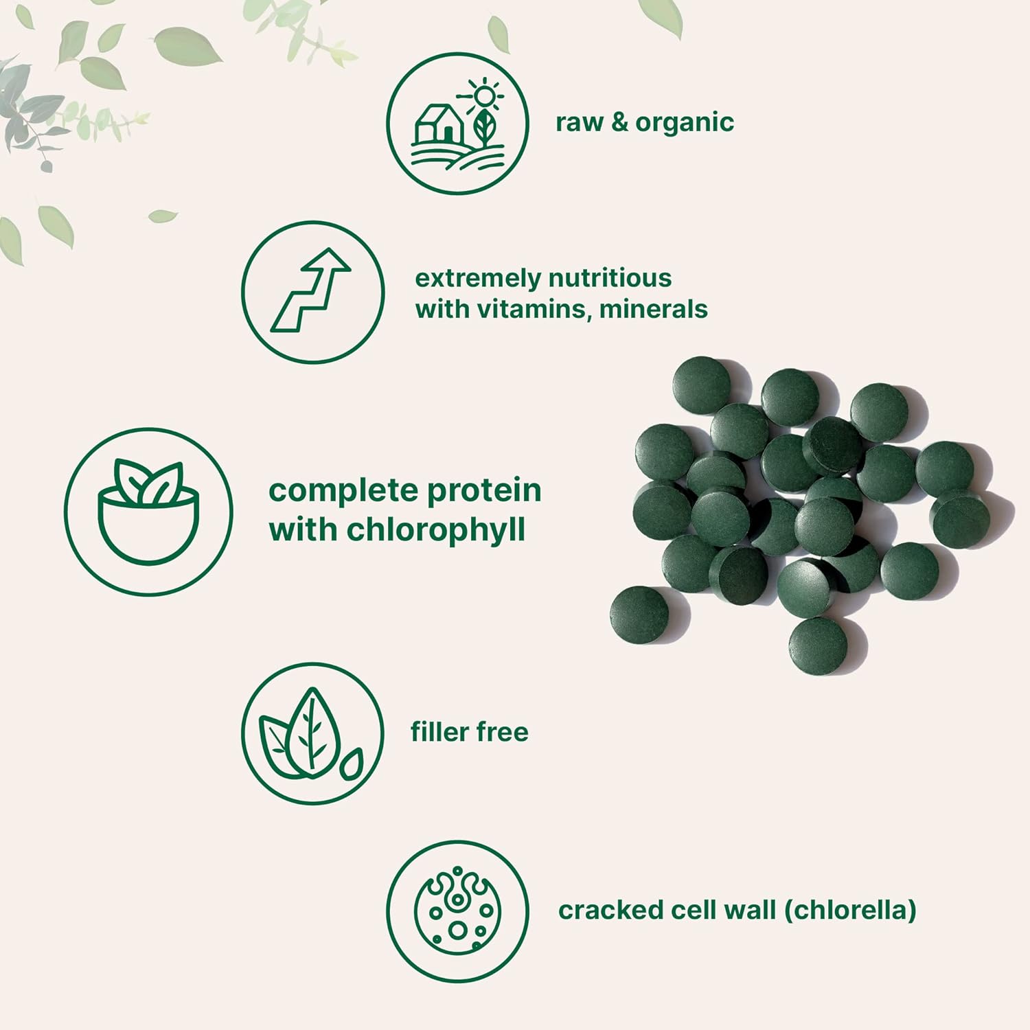 organic-chlorella-spirulina-tablets-3000mg---720-count---4-month-supply---superfood-blend---vegan-protein-chlorophyll---no-additives-4