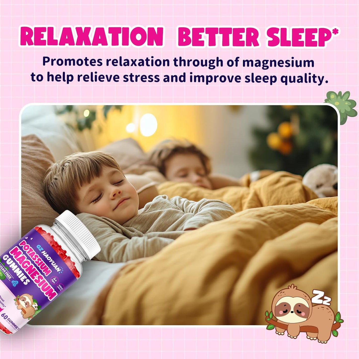 vegan-magnesium-gummies-with-potassium-calcium-zinc-vitamin-d3-b6-ashwagandha-for-relaxation-and-sleep---strawberry-flavored-gummies-for-kids-adults---60ct-2