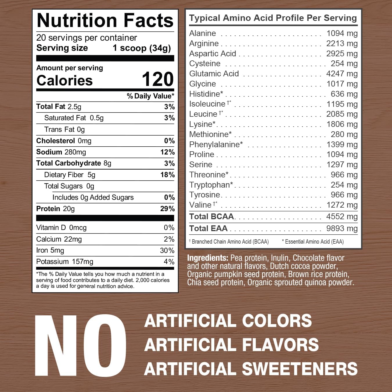 kaizen-naturals-plant-protein-vegan-no-artificial-ingredients-soy-dairy-free-45g-bcaa-2g-leucine-locally-sourced-17-servings---15lb-7