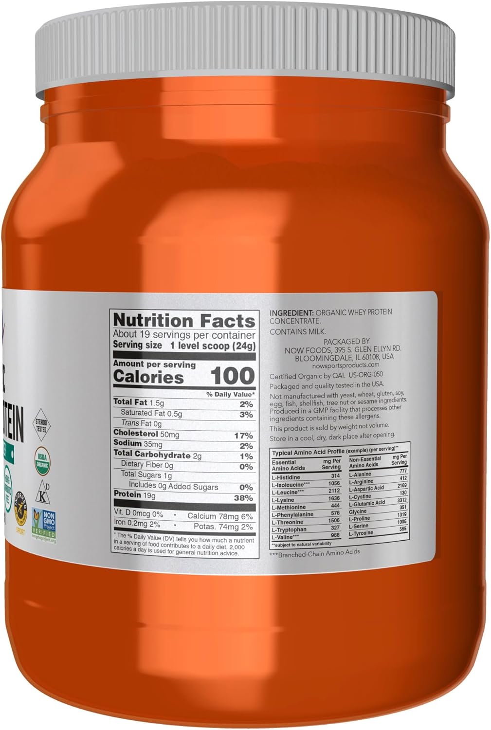 certified-organic-whey-protein-powder---unflavored---1lb---19g-protein---now-foods-sports-nutrition-2