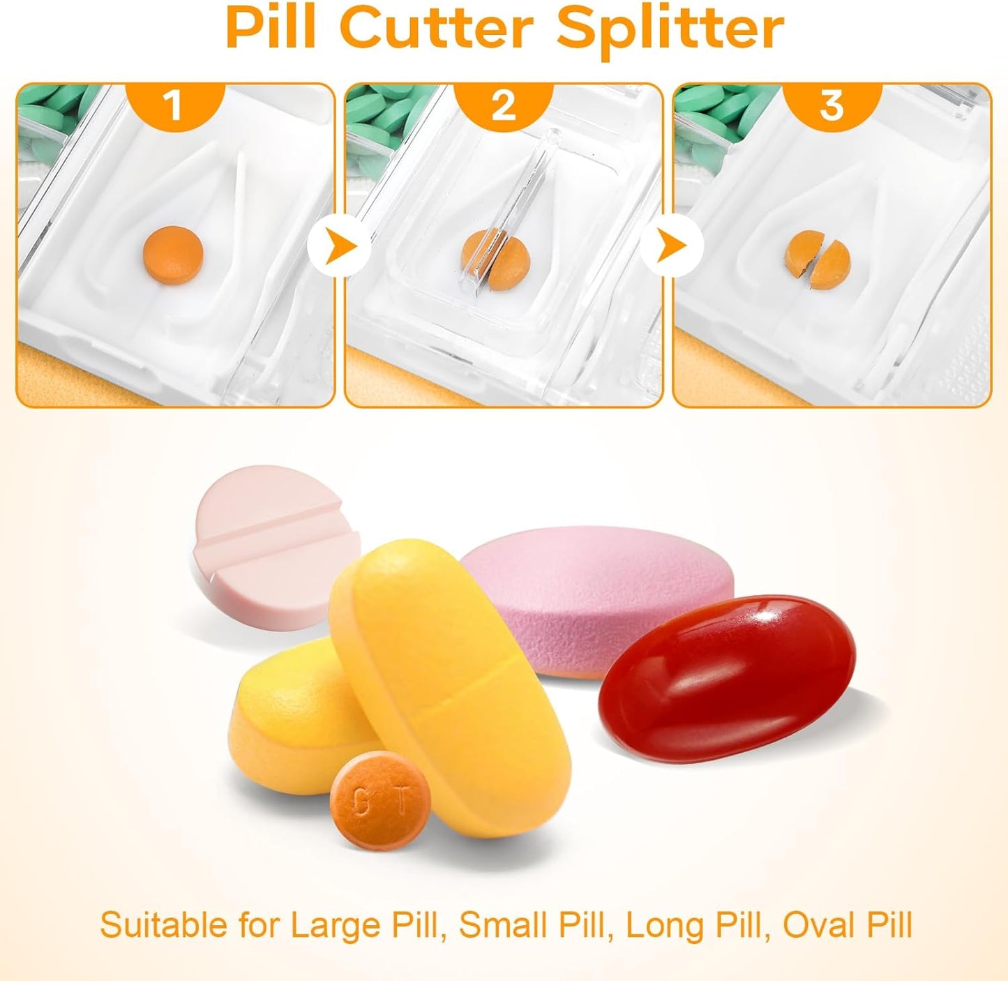 portable-3-in-1-pill-cutter-grinder-and-holder---easy-cutting-and-crushing-for-small-to-large-pills---vitamin-tablet-splitter-for-elderly-kids-and-pets---toplive-white-3