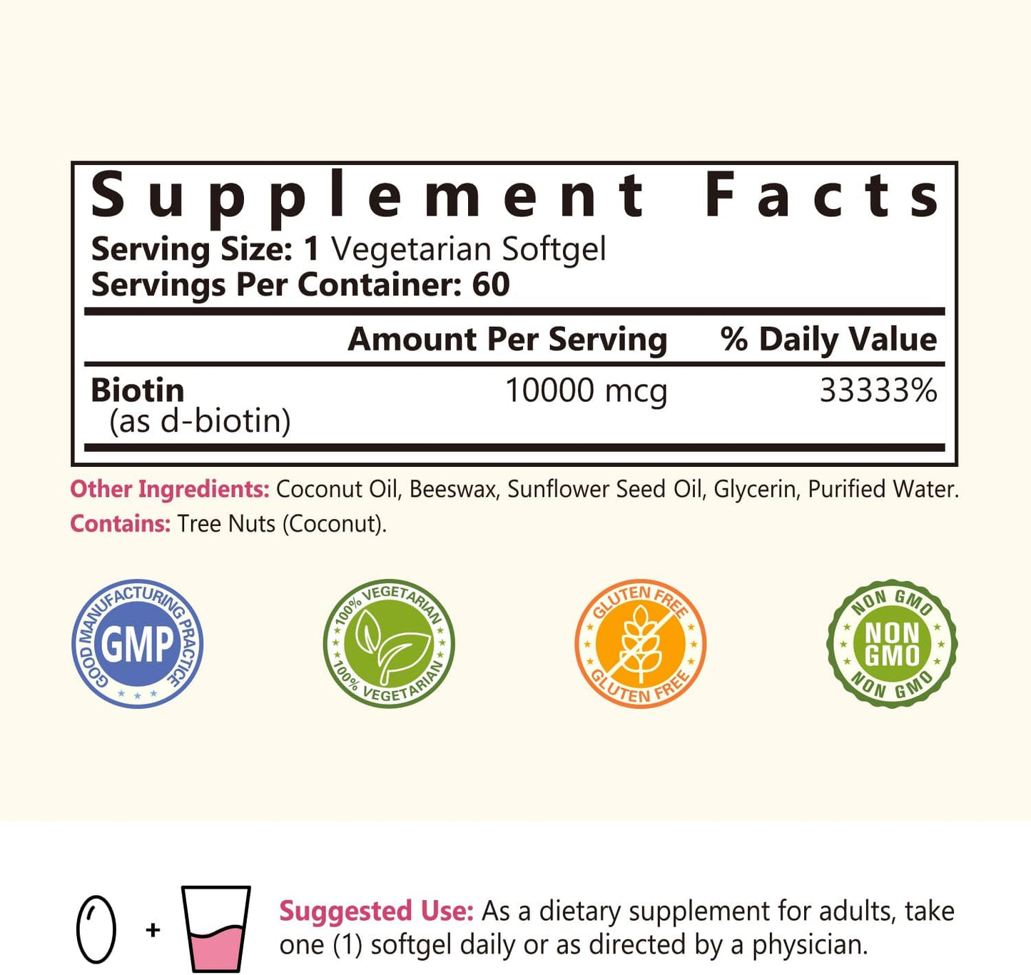 high-potency-naturemyst-biotin-10000-mcg-with-cold-pressed-coconut-oil---60-vegetarian-softgels-for-hair-nails-skin---biologically-active-formula-with-maximum-absorption-2