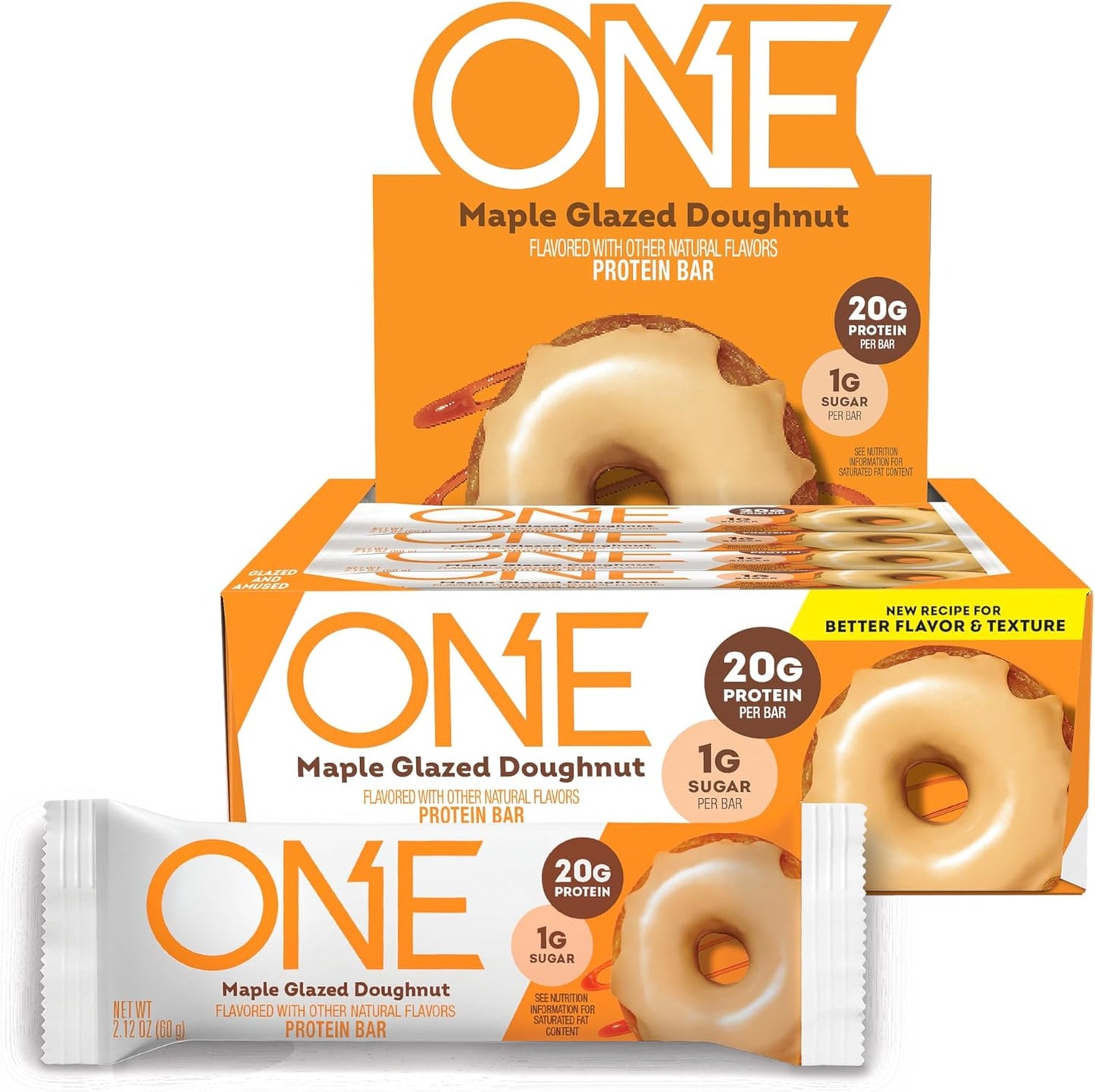 gluten-free-maple-glazed-doughnut-protein-bars---20g-protein-1g-sugar-pantry-staple---212-oz-12-count-1