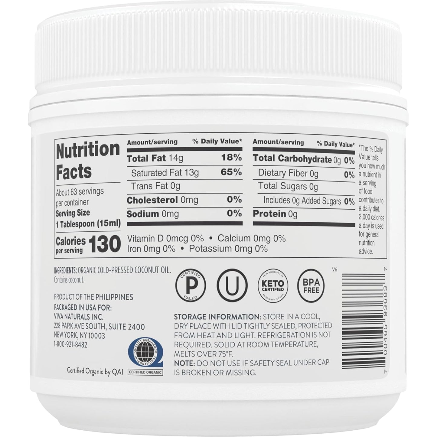 organic-unrefined-coconut-oil---cold-pressed-hair-skin-and-cooking-oil-fresh-flavor-non-gmo-extra-virgin-usda-certified-32-fl-oz-9