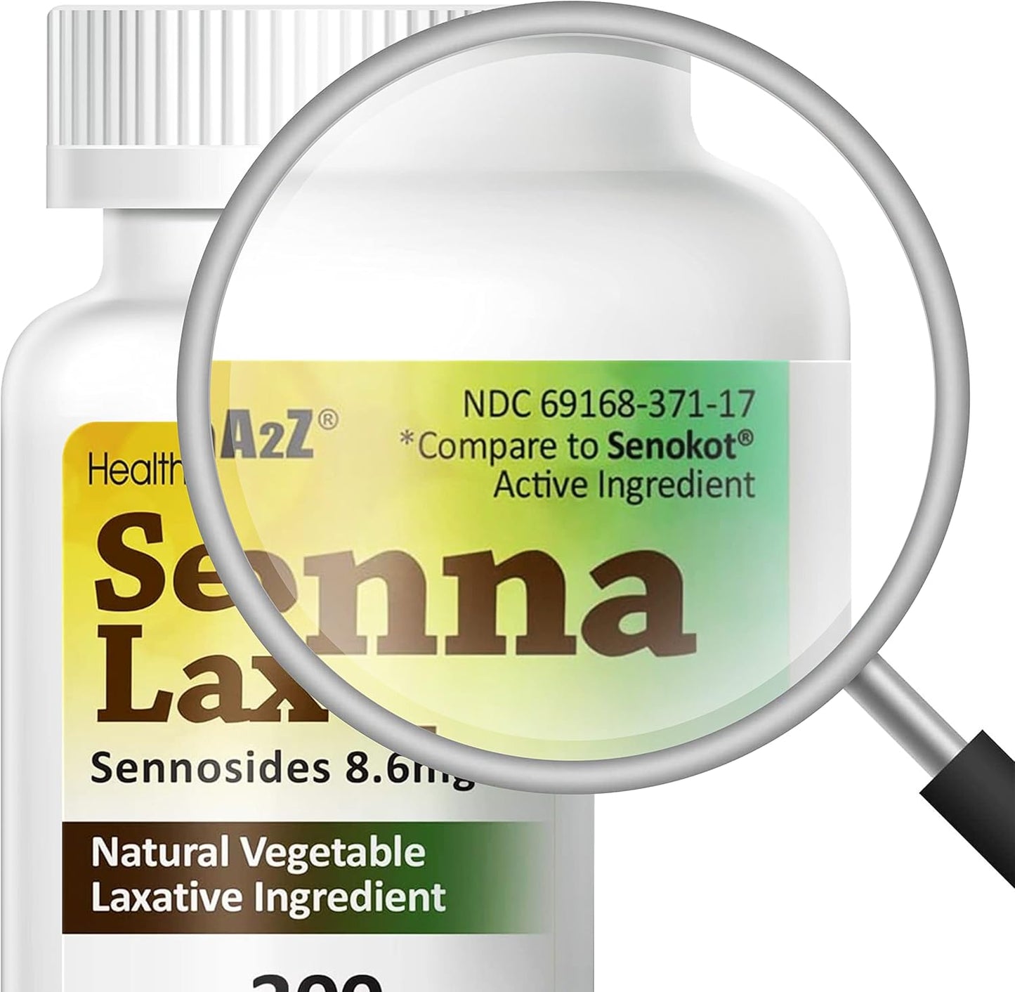 healtha2z-senna-laxative-300-count---natural-vegetable-ingredients---overnight-relief-from-constipation---sennosides-86mg-2