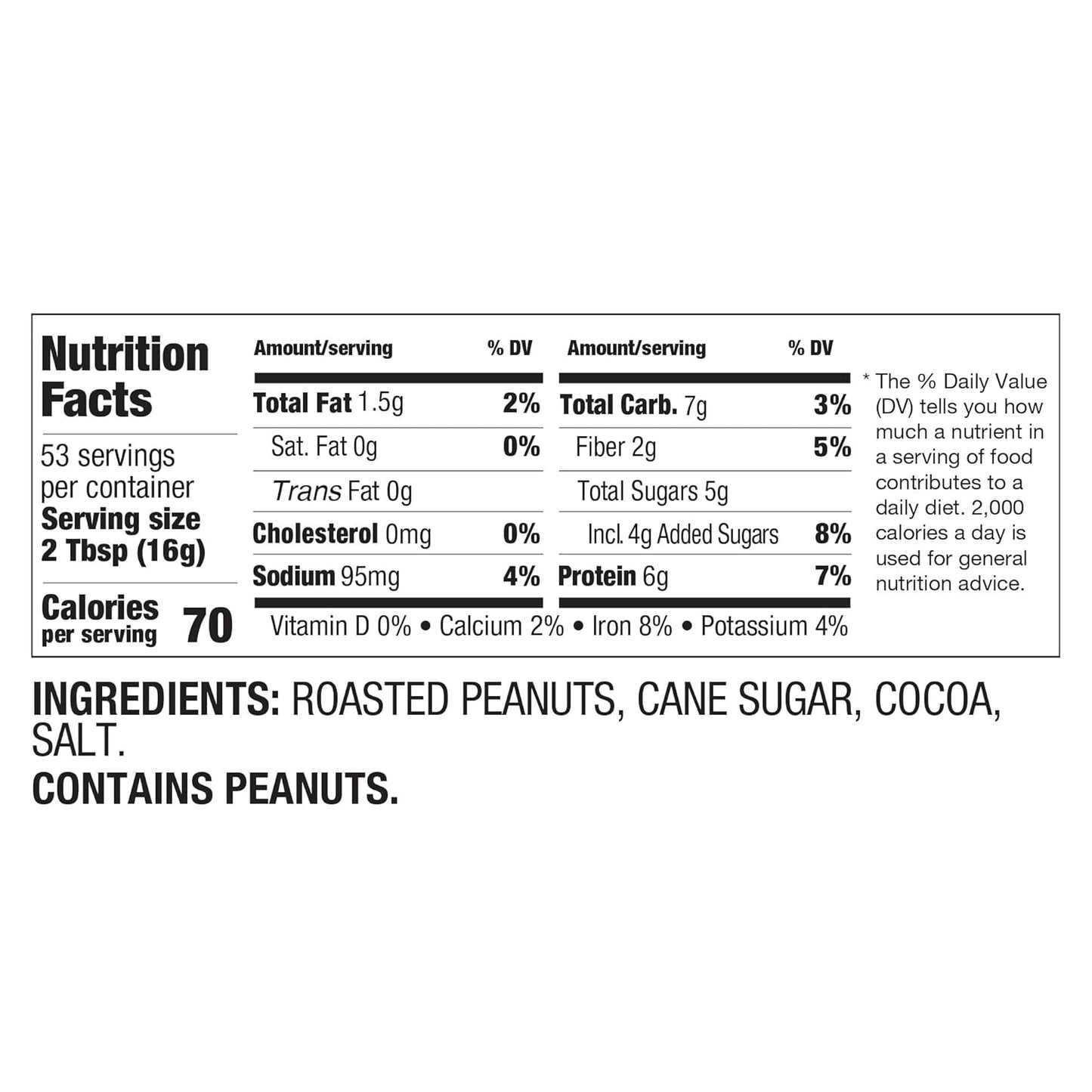 chocolate-peanut-butter-powder-with-real-roasted-pressed-peanuts-and-cocoa-high-protein-6g-all-natural-powdered-spread---30-oz-pack-of-2-6