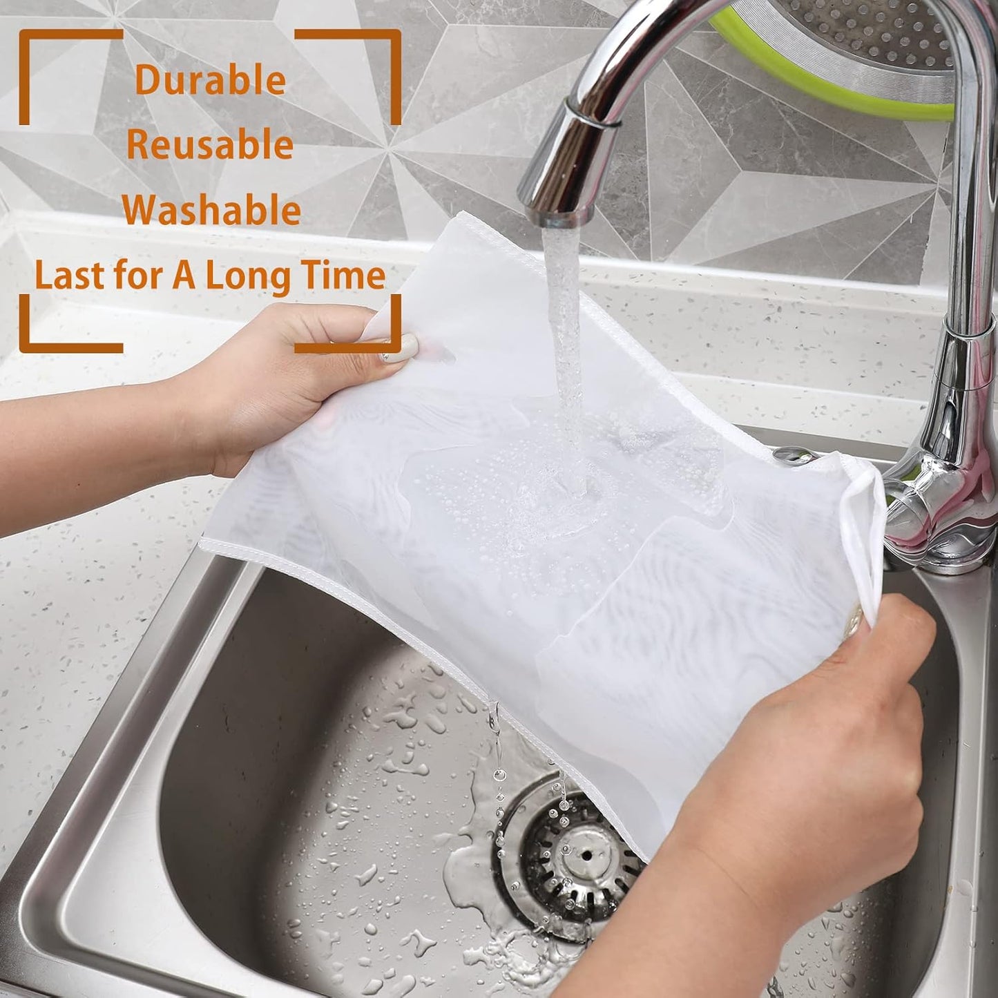 set-of-4-kimmama-nut-milk-bags---food-grade-nylon-strainers-for-juice-milk-coffee-and-soup---79-x-118-inch-cheese-cloth-bags-7