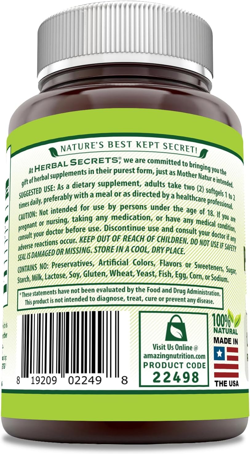 herbal-secrets-pumpkin-seed-oil-1000mg-softgels---180-count-non-gmo-gluten-free-made-in-usa---natural-supplement-for-health-3