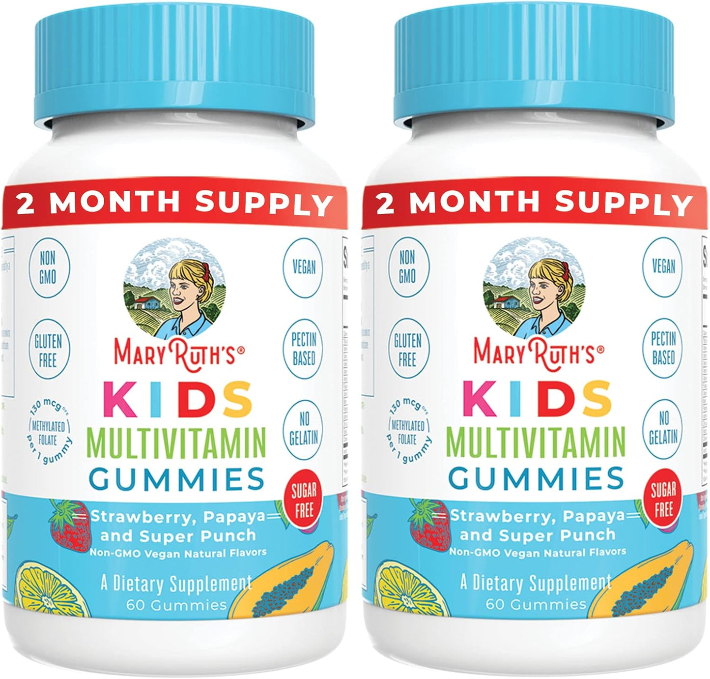 maryruth-organics-kids-multivitamin-gummies---2-month-supply---sugar-free---ages-2---essential-vitamins-c-d3-zinc---60-count---2-pack-1