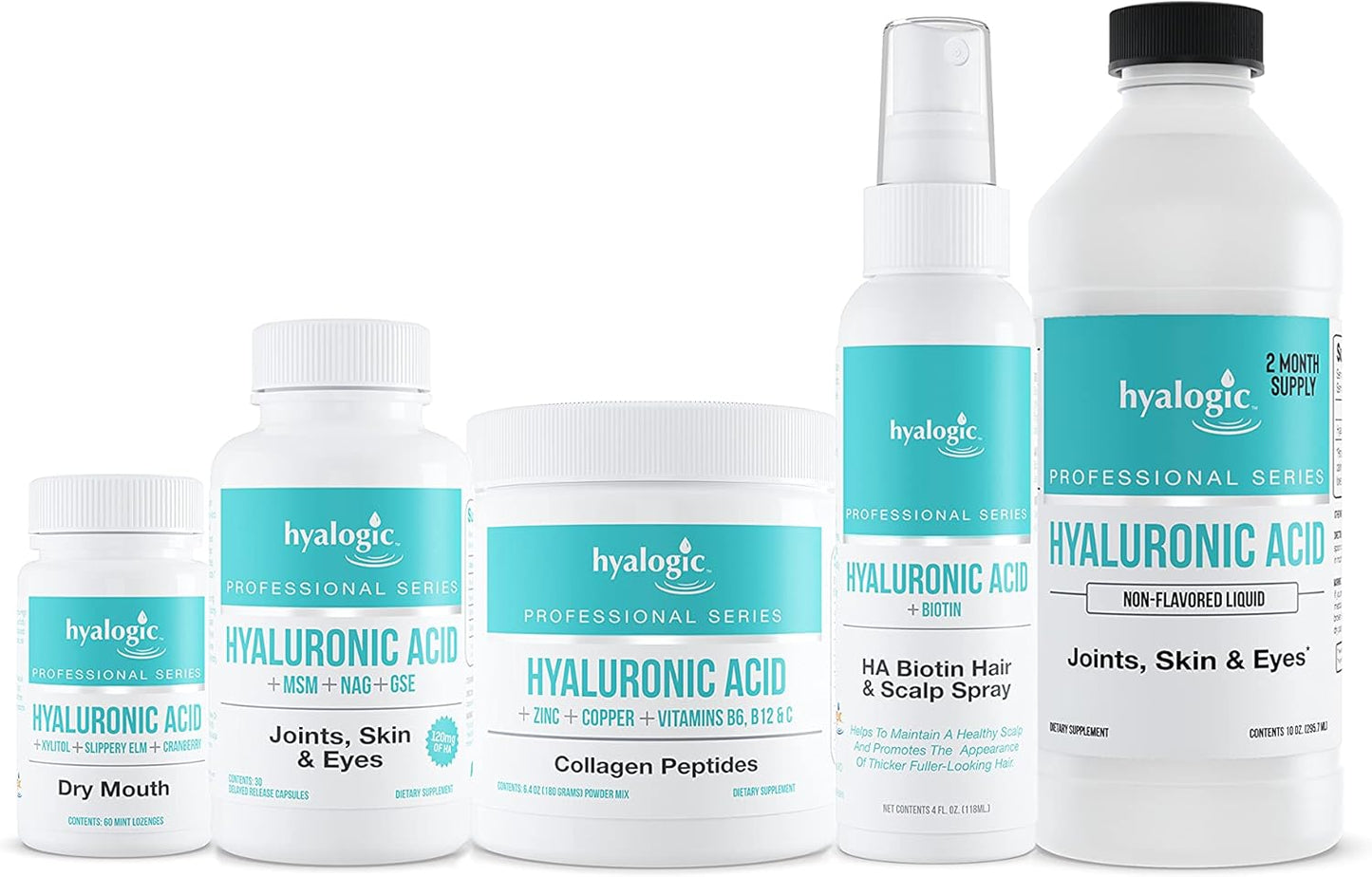hyalogic-professionals-series-hyaluronic-acid-liquid-supplement---100mg-ingestible-ha-for-skin-eye-hydration---odorless-tasteless-preservative-free---10-oz-bottle-8