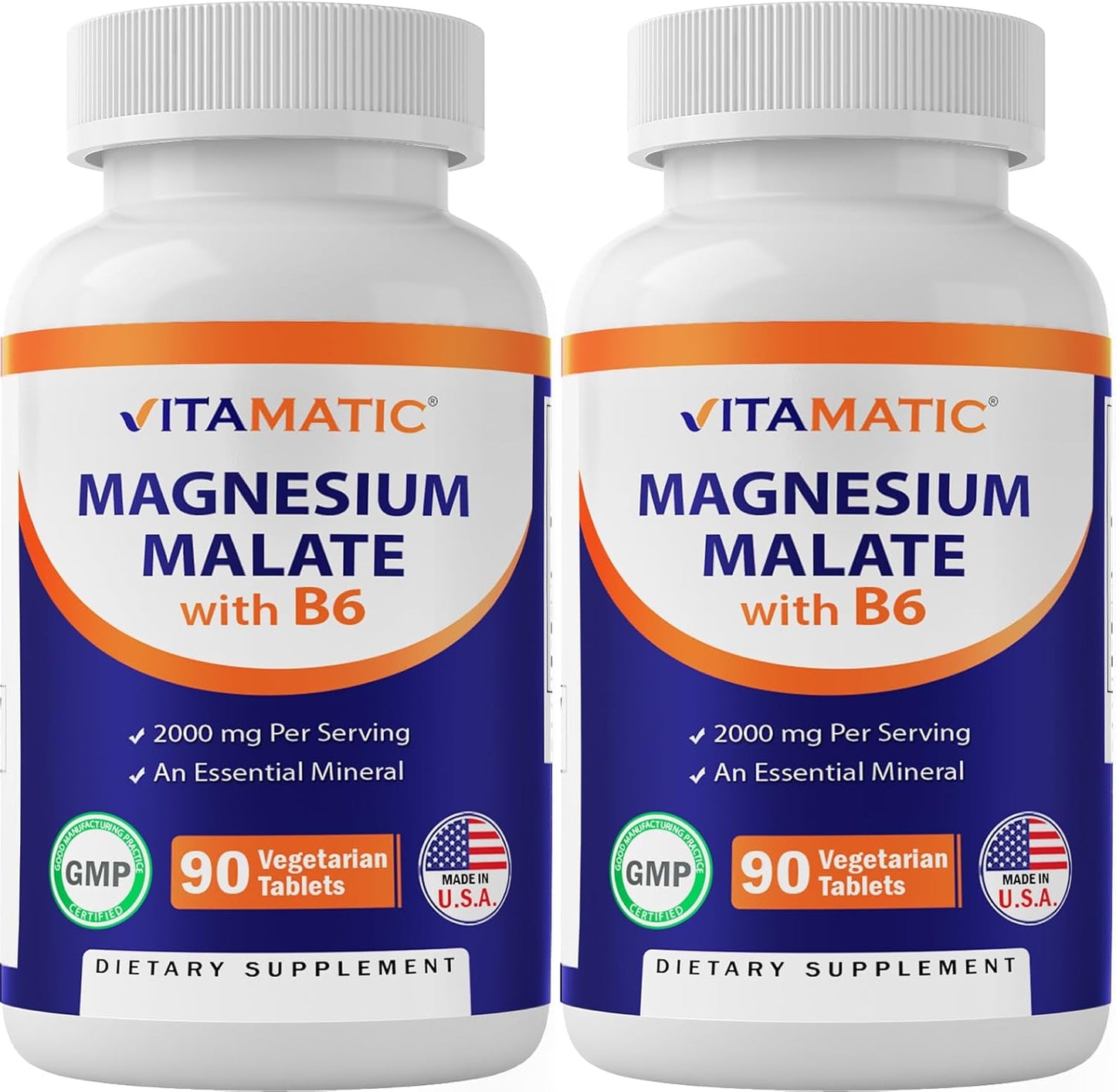 2-bottles-of-vitamatic-magnesium-malate-2000mg---90-vegetarian-tablets-with-added-b6---supports-muscle-joint-and-heart-health---maximum-absorption-formula-1