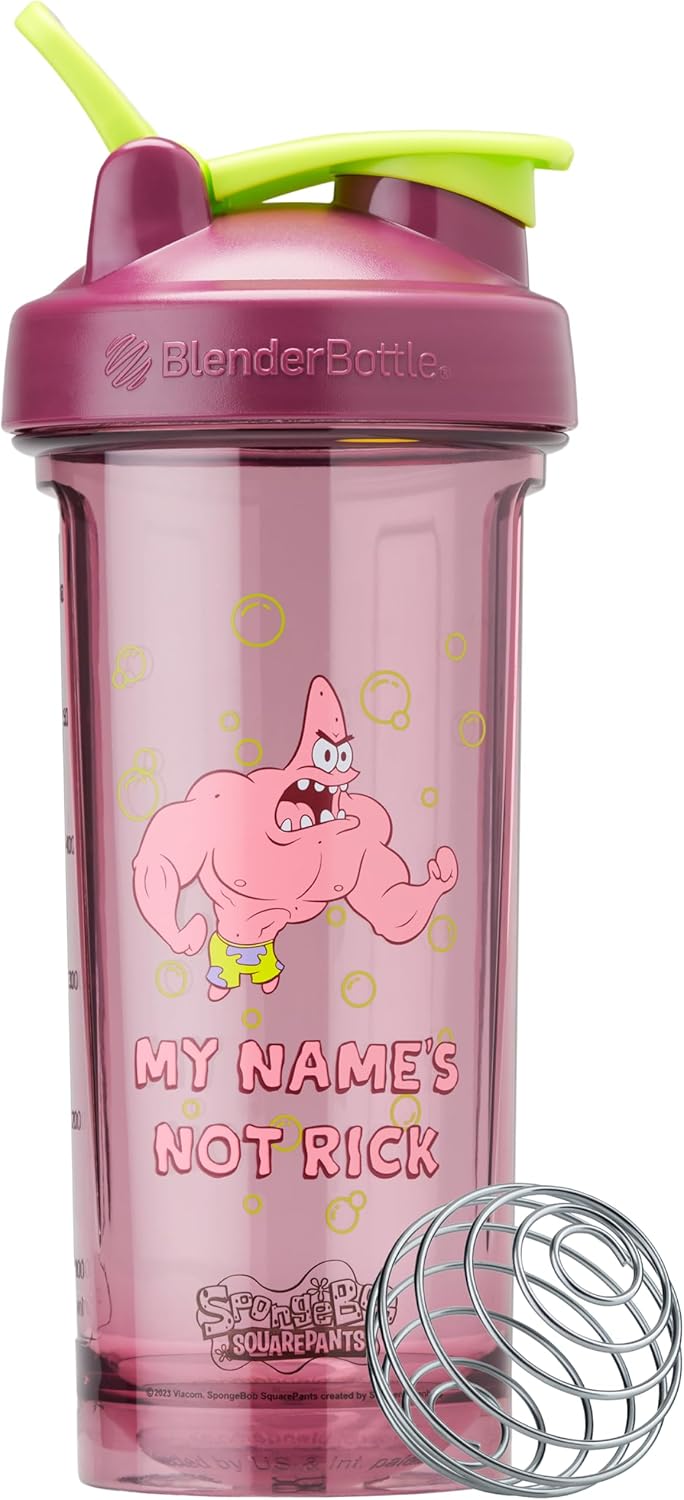 spongebob-shaker-bottle-pro-series-28-oz---red-blenderbottle-for-protein-shakes-pre-workout---my-names-not-rick-1
