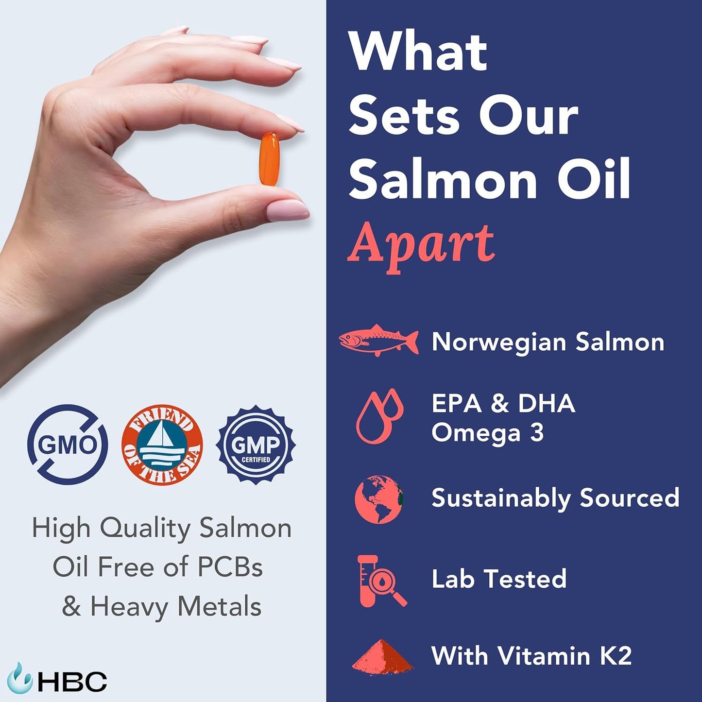 high-strength-omega-3-fish-oil-capsules-with-vitamin-k2---1000mg-norwegian-salmon-oil-epa-dha---burpless-fatty-acids-supplement-for-eyes-brain-heart-immunity---90-capsules---cardio-support-3