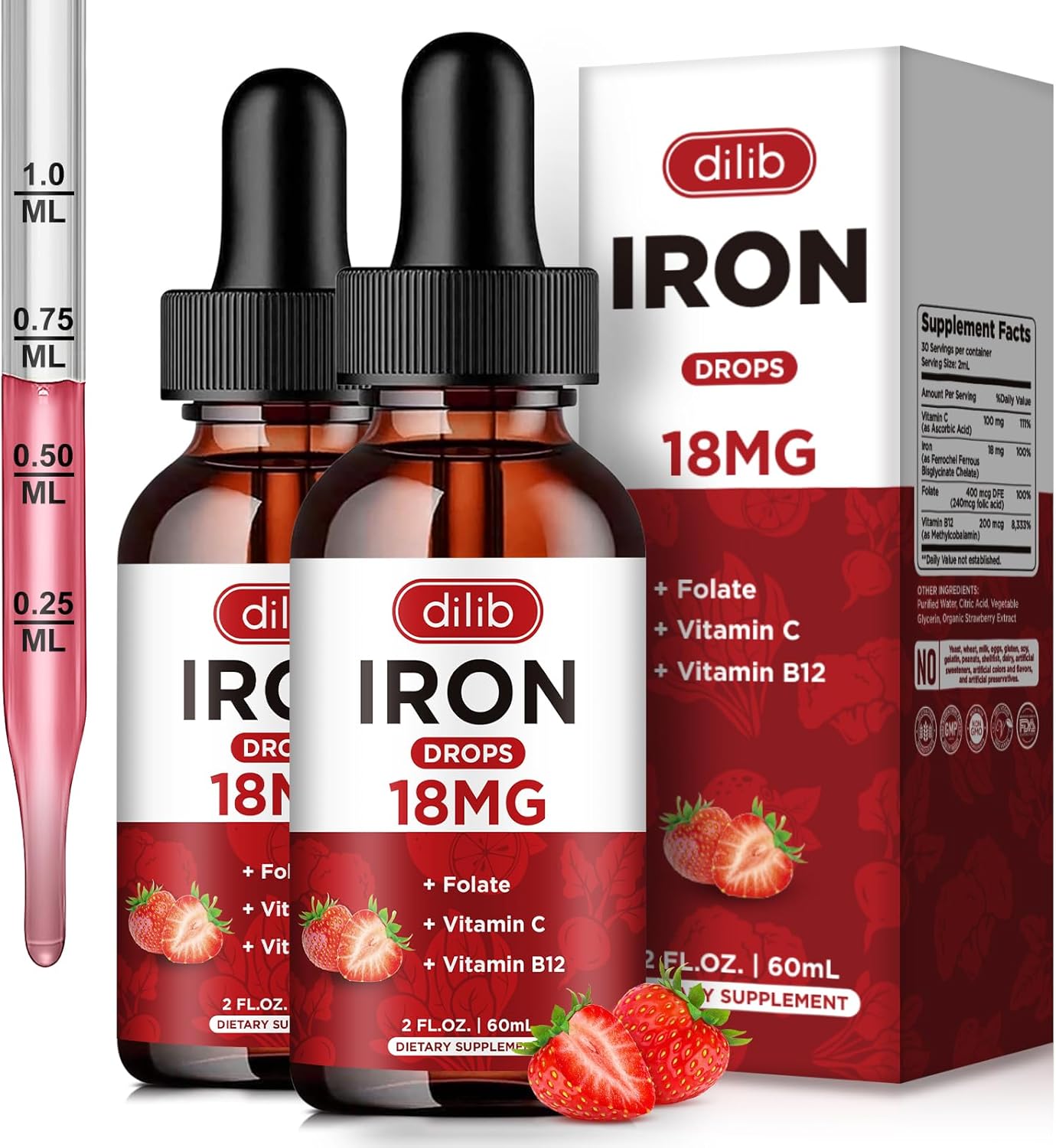 liquid-iron-supplement-2-pack-for-women-men---iron-drops-with-folate-vitamin-c-b12---red-blood-cell-support---strawberry-flavor---4-fl-oz-1