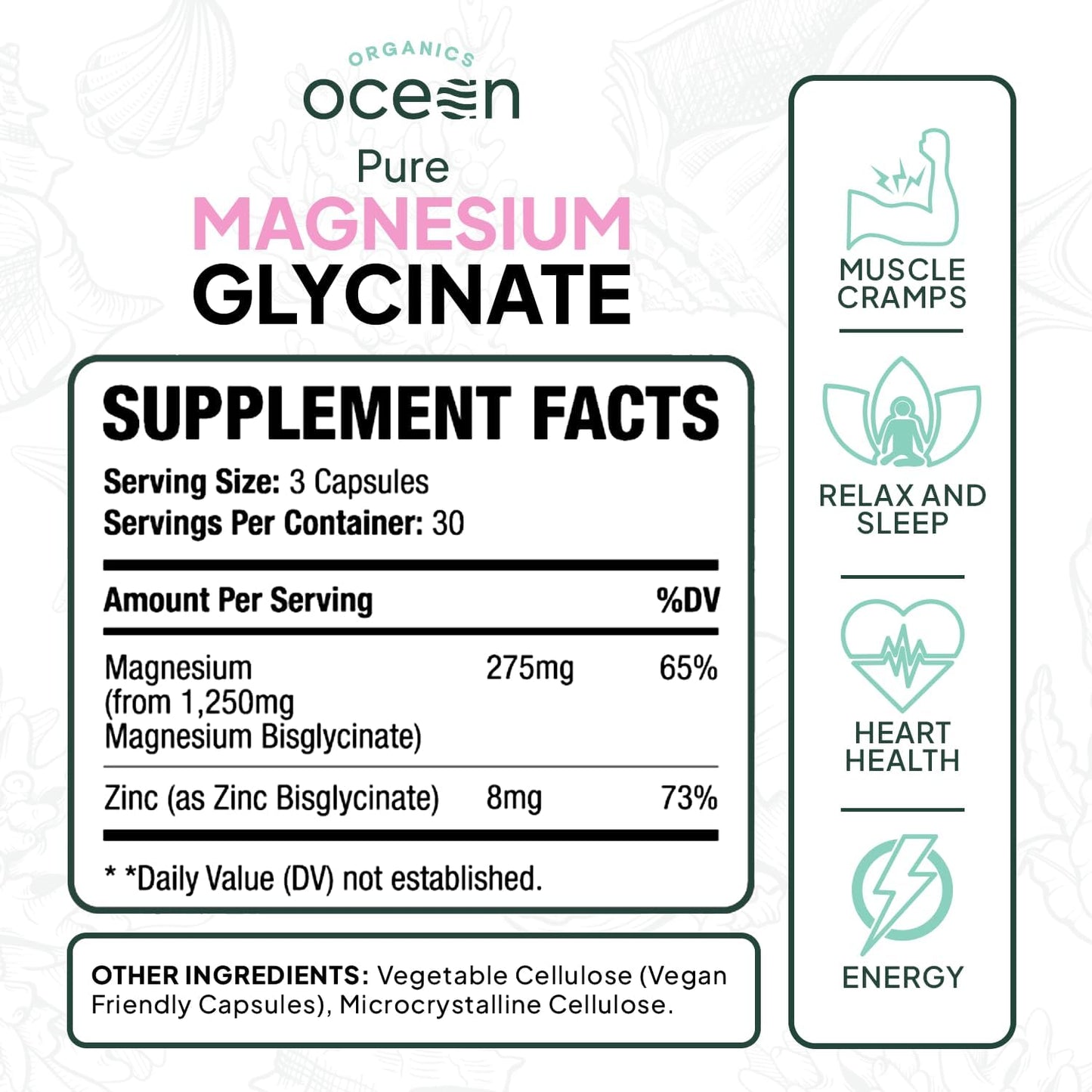 maximum-strength-organic-ocean-pure-magnesium-glycinate-with-zinc---chelated-supplement-for-muscle-cramps-and-sleep-support---90-capsules-for-men-and-women-2