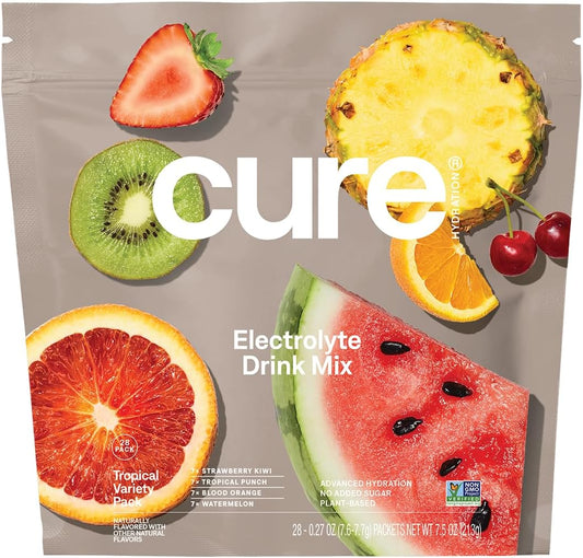 plant-based-electrolyte-drink-mix---tropical-variety-pack-28ct-no-added-sugar-non-gmo-vegan-fsa-hsa-eligible---hydration-solution-by-cure-1