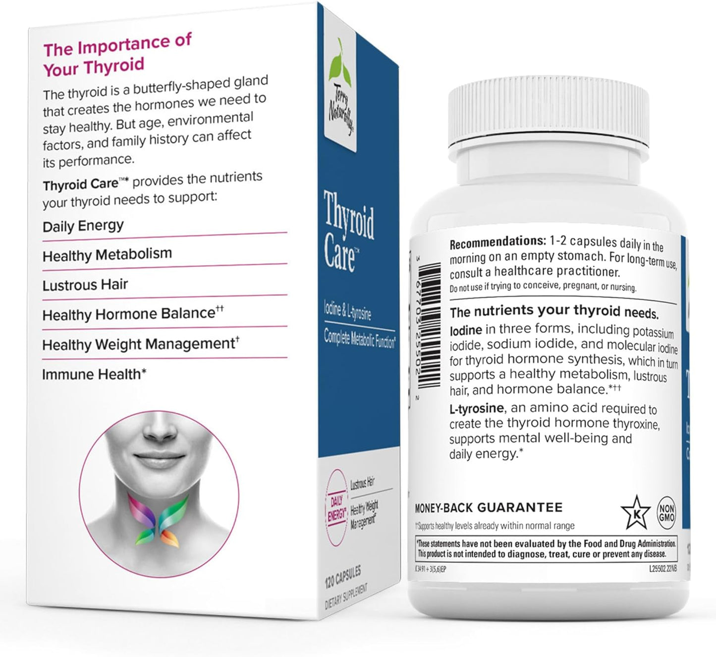 thyroid-care-supplement---120-capsules-for-metabolic-function---iodine-l-tyrosine---non-gmo-gluten-free-kosher---60-servings-7