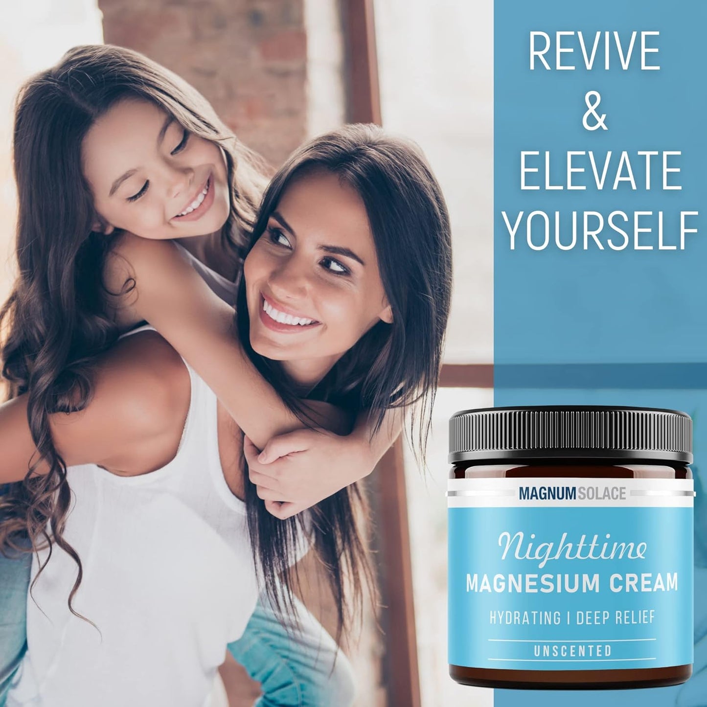 Pure Unscented Magnum Solace Magnesium Bath Flakes and Cream - Ultimate Relaxation and Recovery - Espot.com.au