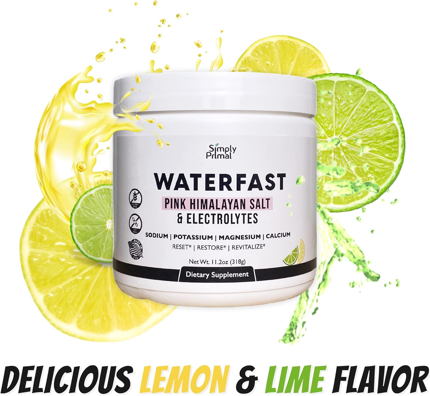 waterfast-keto-electrolyte-powder---lemon-lime-flavor-with-pink-himalayan-salt-sodium-potassium-magnesium-calcium-sugar-gluten-soy-free-for-fasting-hydration-2