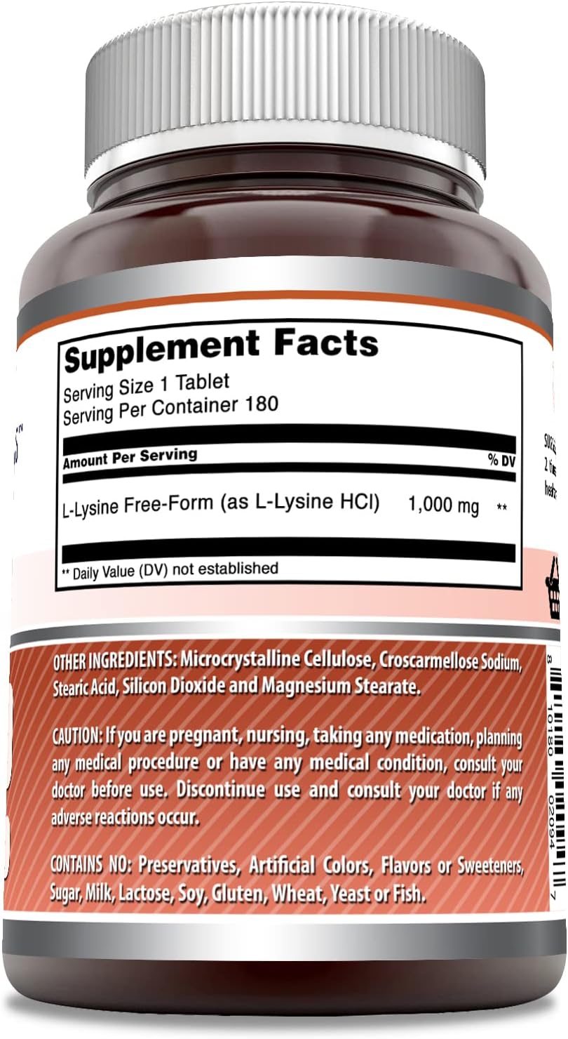 high-quality-amazing-nutrition-l-lysine-1000mg-supplement---180-tablets---non-gmo---gluten-free---made-in-usa-2