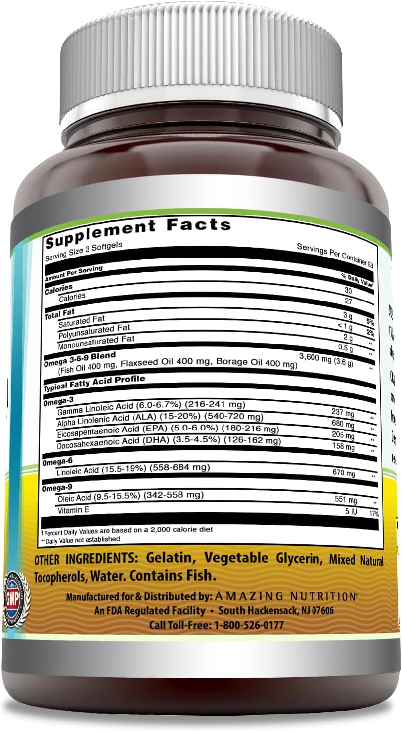 high-potency-omega-369-supplement---1200-mg-per-serving---250-softgels---non-gmo-gluten-free---made-in-usa---amazing-nutrition-2