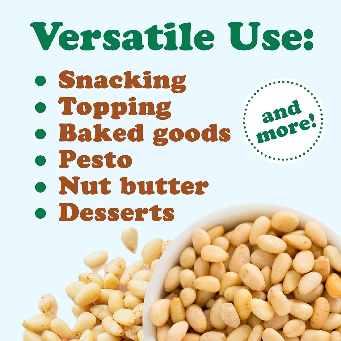 organic-pine-nuts-8oz---non-gmo-whole-raw-pignolias-vegan-kosher-snack---vitamin-e-protein---pesto-salads-desserts-6