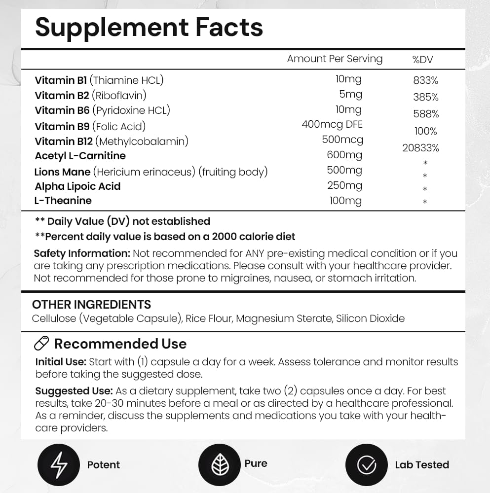 aceworkz-elite-brain-supplement---boost-focus-memory-mental-clarity---nootropic-with-alcar-lions-mane-ala-l-theanine-vitamin-b---natural-energy-caffeine-free---60-capsules-2