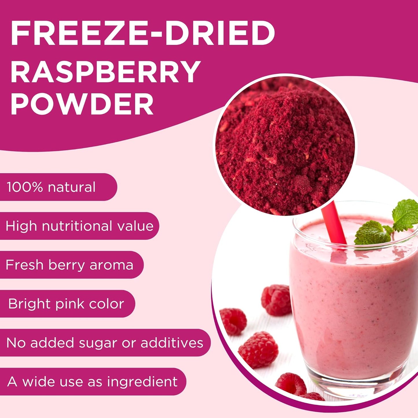 freeze-dried-raspberry-powder-for-baking---176-oz-sugar-free-100-natural-flavoring-for-smoothies-sustainably-grown-gluten-free-vegan-powder-2