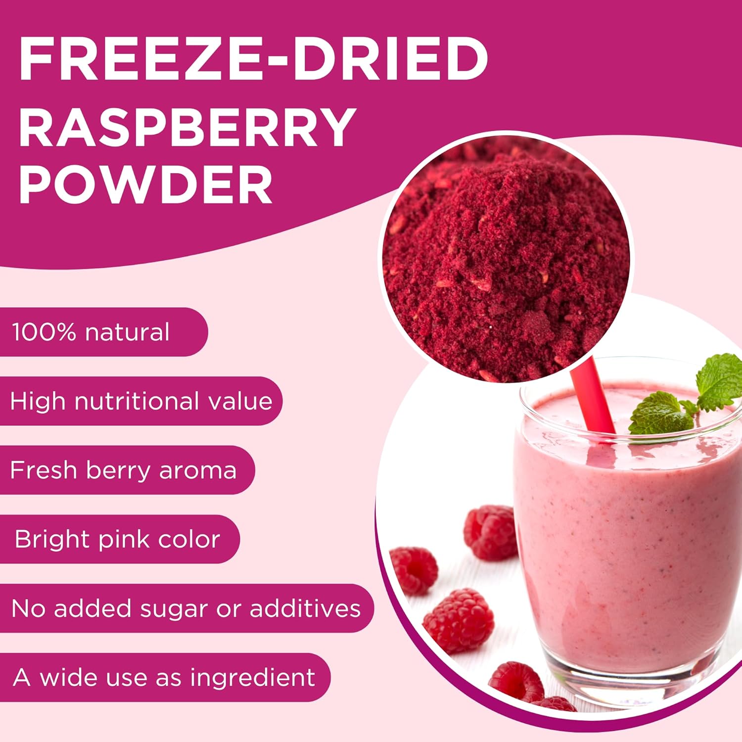 freeze-dried-raspberry-powder-for-baking---176-oz-sugar-free-100-natural-flavoring-for-smoothies-sustainably-grown-gluten-free-vegan-powder-2