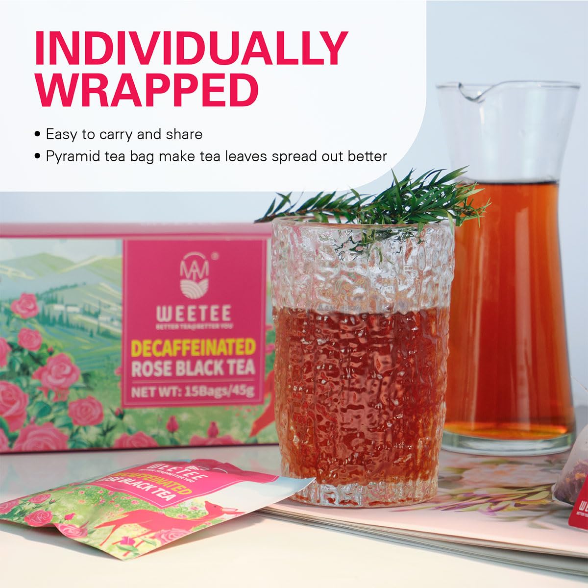 decaffeinated-rose-black-tea-bags---15-pyramid-bags-with-pingyin-rose-petals-apples-stevia---herbal-natural-caffeine-free-5