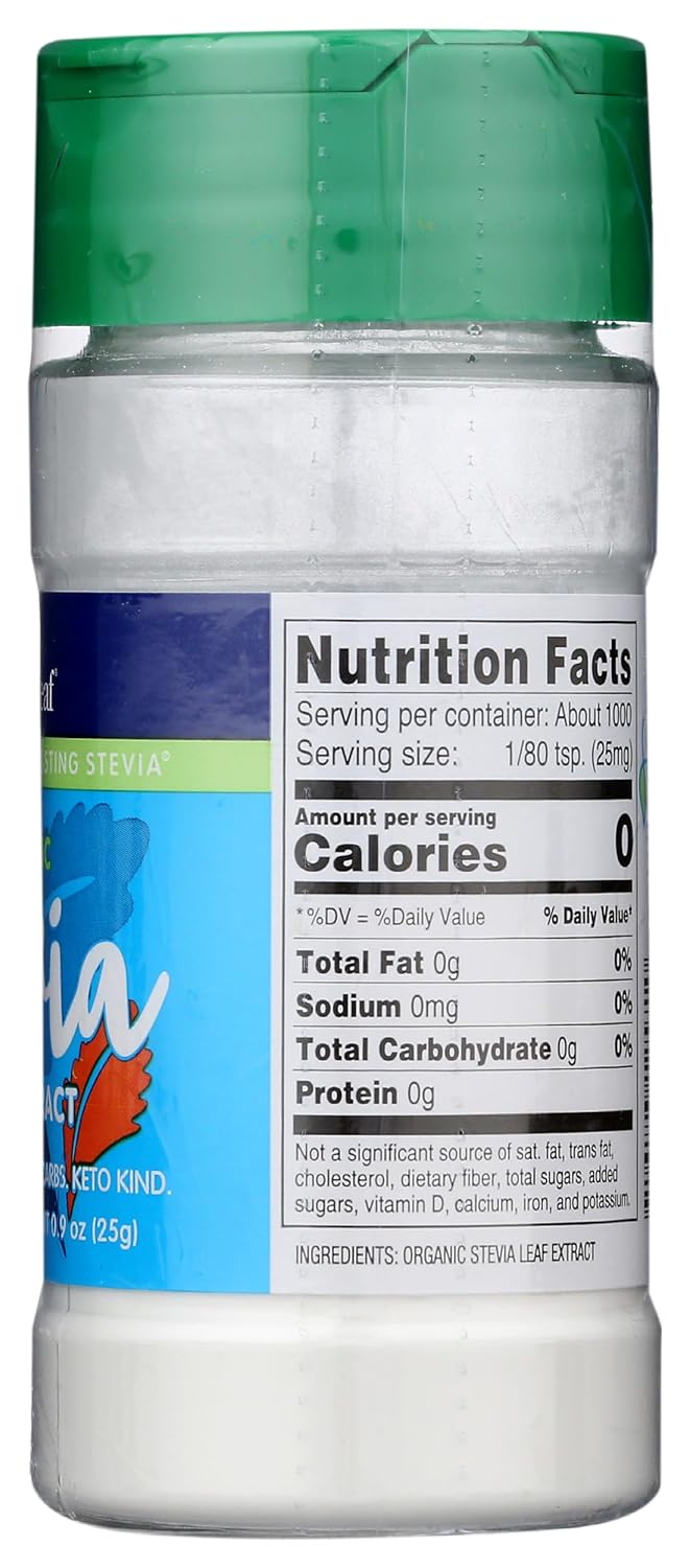 organic-stevia-powder-shaker-jar---zero-calorie-sweetener-with-pure-stevia-leaf-extract---sugar-free-keto-gluten-friendly---09-oz-5