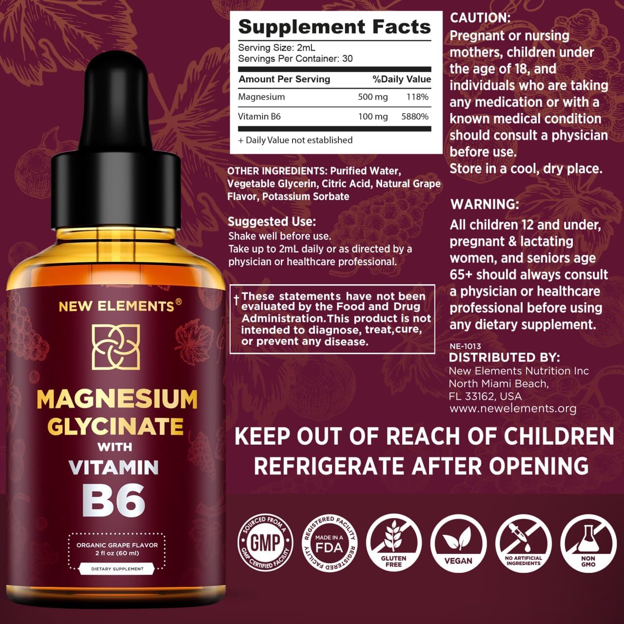 liquid-magnesium-glycinate-drops-with-vitamin-b6---500mg-magnesium-supplement-100mg-vitamin-b6---non-gmo-gluten-free---stress-relief-sleep-relaxation---muscle-heart-support---natural-vegan-formula-3