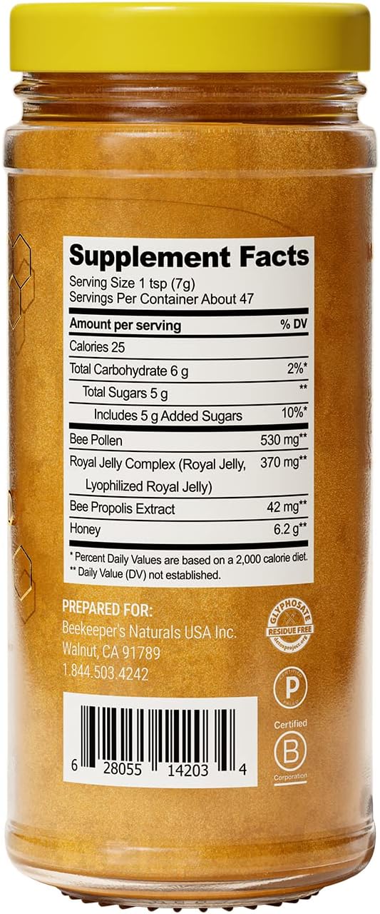 beekeepers-naturals-superfood-honey-blend-for-natural-energy-immune-support-and-mental-clarity---bee-pollen-royal-jelly-propolis-honey---116-oz-2