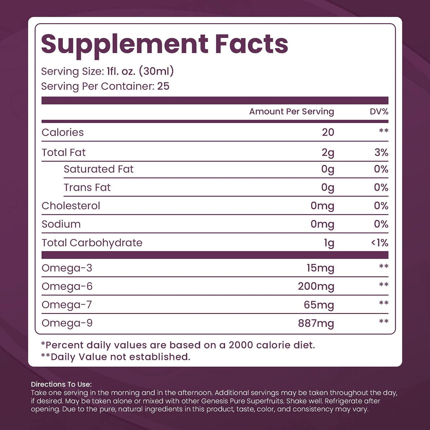 100% Pure Acai Superfruit Juice (750 ml) - Rich in Antioxidants, Essential Fatty Acids & Phytonutrients. Sugar-Free, Undiluted, Gluten-Free, Kosher. - Espot.com.au