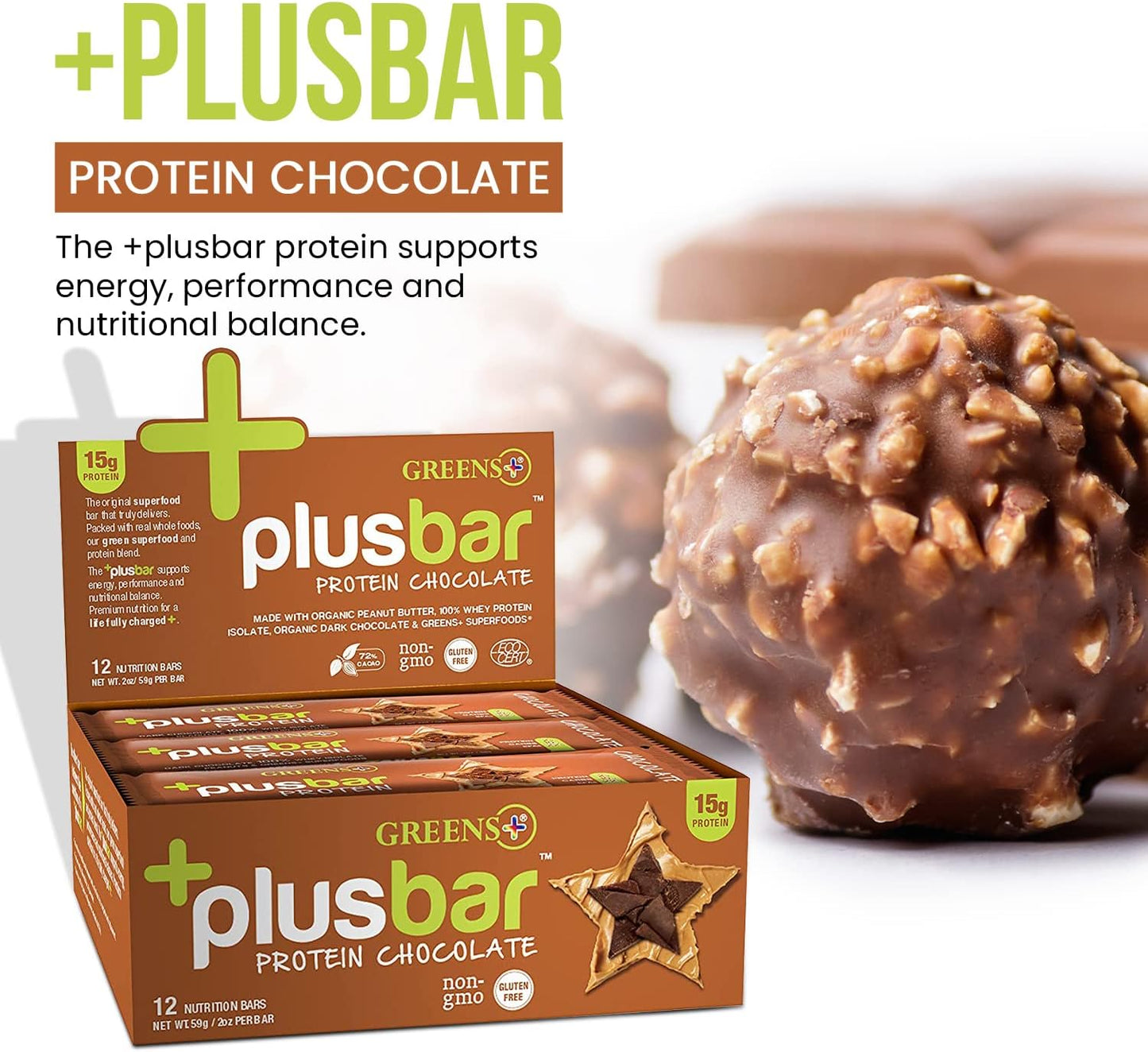 organic-superfood-wild-berry-dark-chocolate-protein-bars---vegan-non-gmo-gluten-free-whey-protein---set-of-2-5