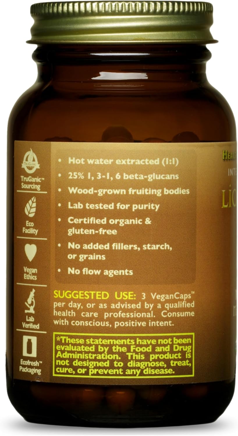 HealthForce SuperFoods Integrity Extracts Lion's Mane Capsules - 90 Vegan Capsules for Cognitive Support and Overall Wellness - Espot.com.au