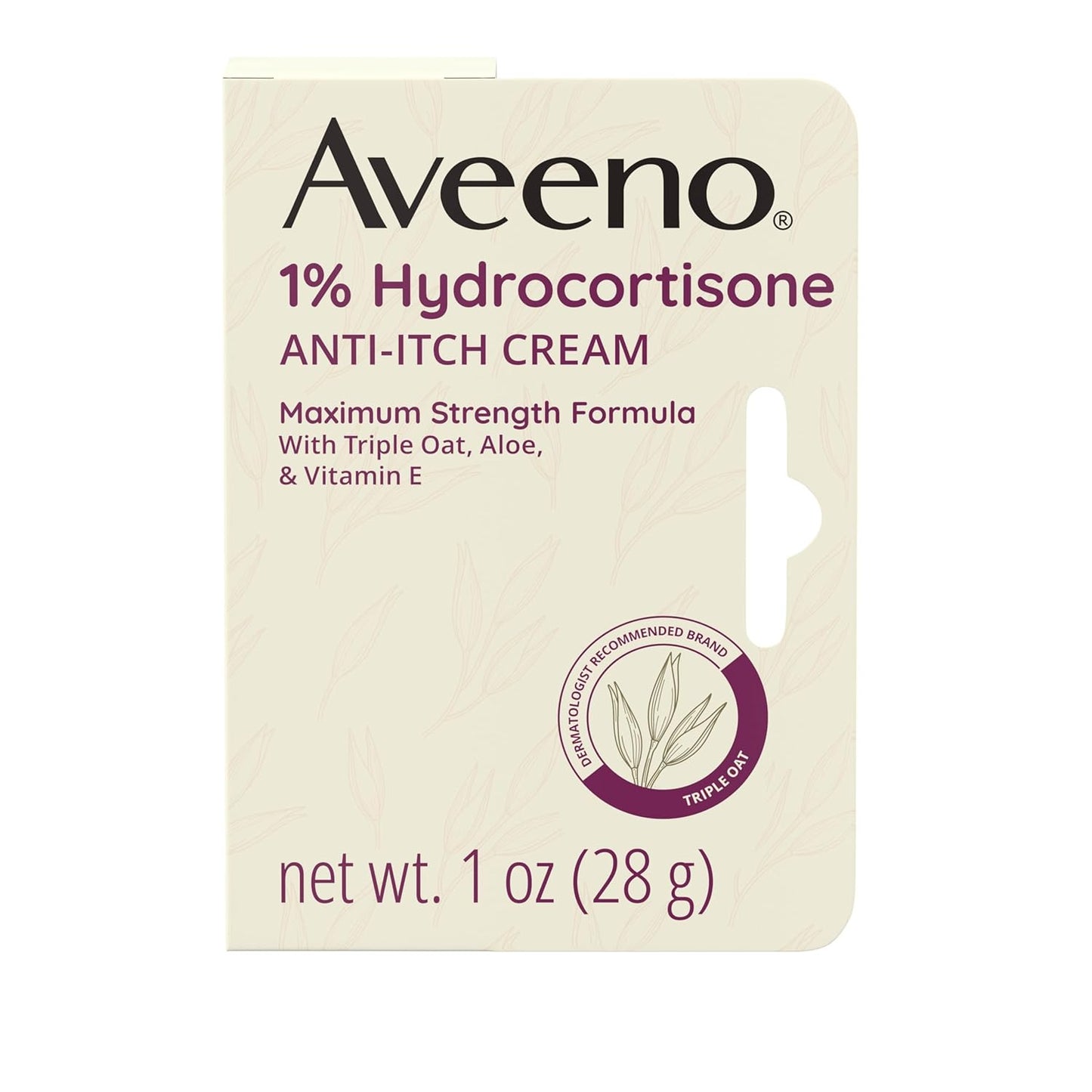 aveeno-maximum-strength-1-hydrocortisone-anti-itch-cream-1-oz-pack-of-2---pure-oat-essence-triple-oat-complex-aloe-vitamin-e---itch-rash-redness-relief-1