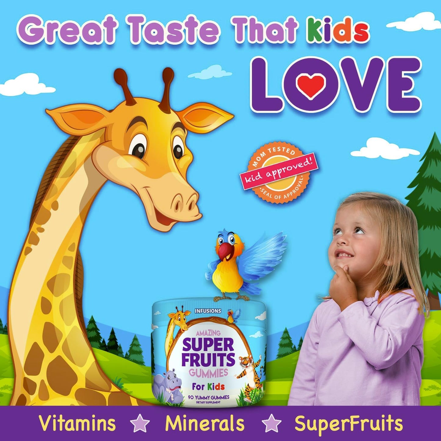 infusions-international-super-fruit-gummies-for-kids---90-count-antioxidant-blend-vegan-gluten-free-non-gmo---soft-delicious-4