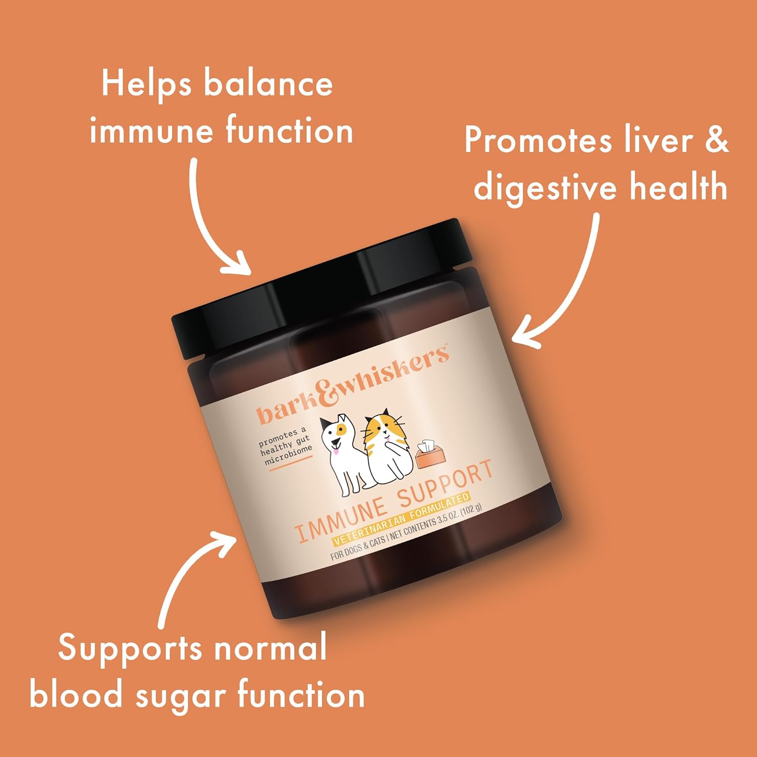 dr-mercola-bark-whiskers-immune-support-powder-for-pets-35-oz-102g---60-scoops-liver-digestive-health-vet-formulated-non-gmo-5