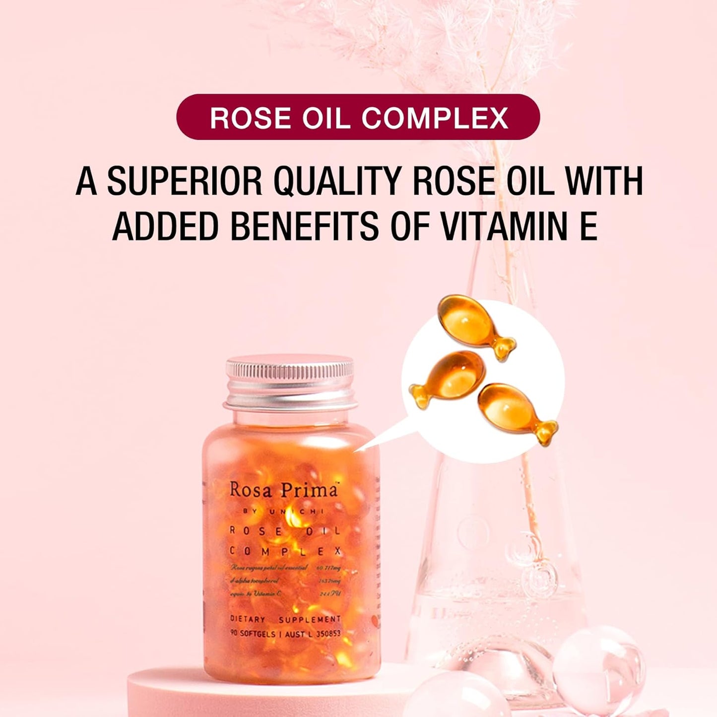 unichi-rose-oil-vitamin-e-softgels-for-skin-health-menstrual-mood-breath-freshness---90-capsules-2