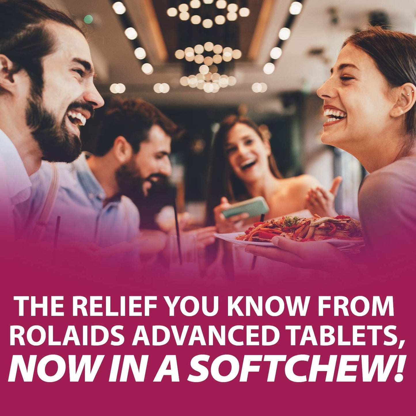 Rolaids Mixed Berry Softchews 28ct Pack of 3 - Advanced Antacid & Anti-Gas for Heartburn and Gas Relief - Espot.com.au