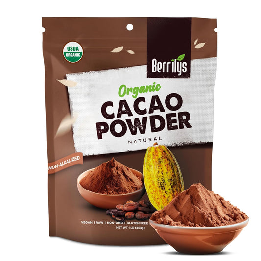 usda-certified-organic-cacao-powder---non-alkalized-natural-cocoa-for-smoothies-baking-beverages---16-oz-1