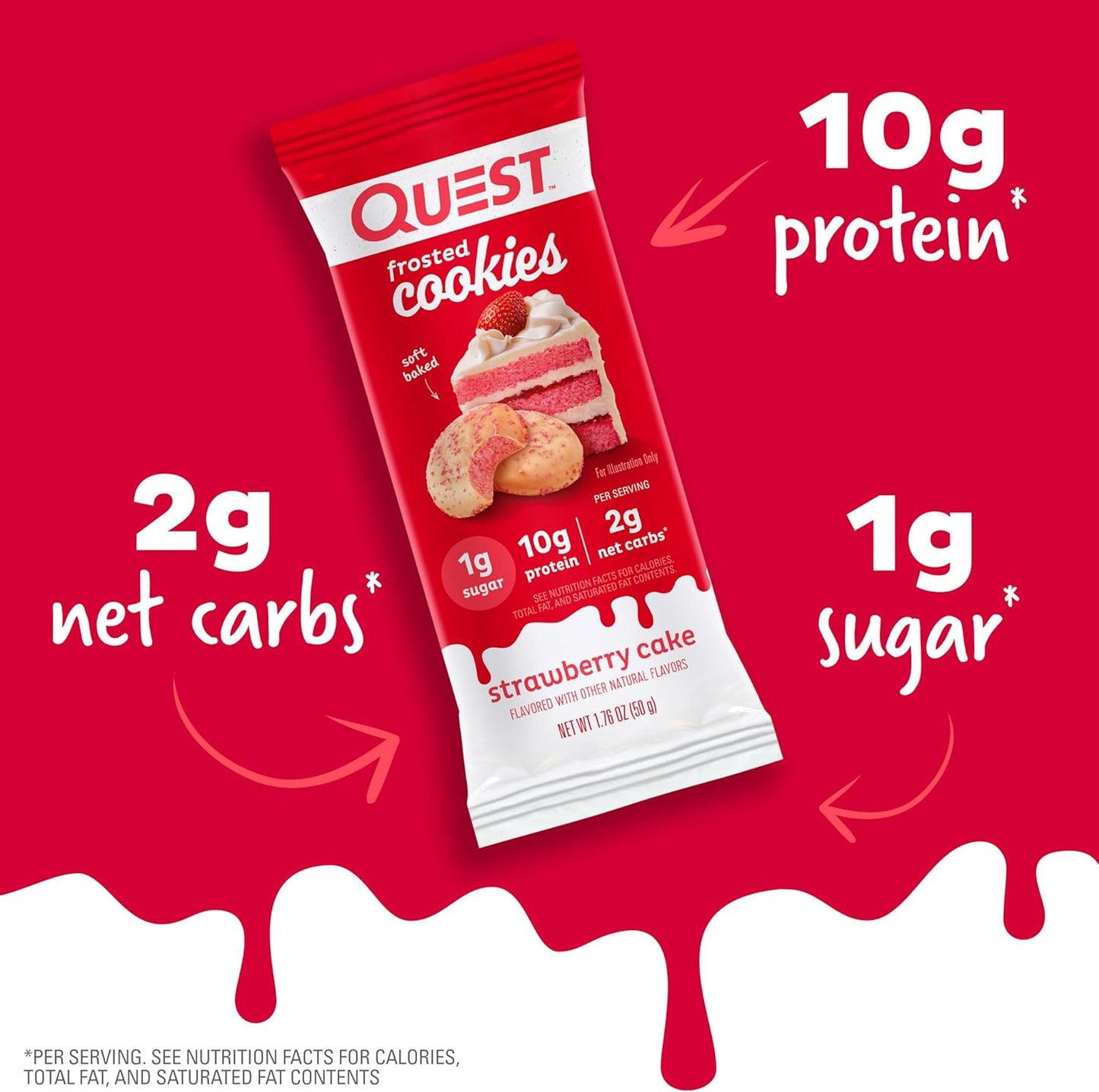 quest-nutrition-strawberry-cake-frosted-cookies-twin-pack---16-cookies-10g-protein-1g-sugar-2g-net-carbs-gluten-free---healthy-snack-option-2