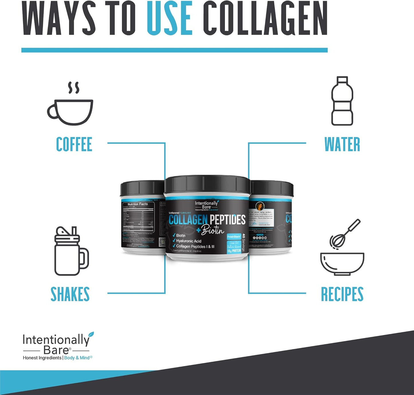 bare-collagen-powder-with-biotin-hyaluronic-acid---unflavored-collagen-peptides-for-keto-diet---non-gmo-grass-fed-protein-powder---40-servings-2