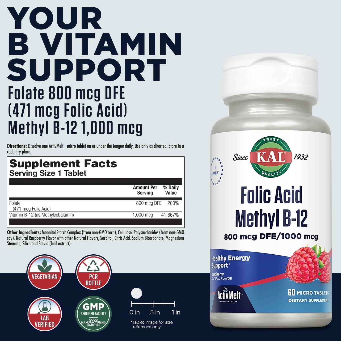 raspberry-flavored-kal-800-mcg-folic-acid-methyl-b-12-tablets---60-count-2