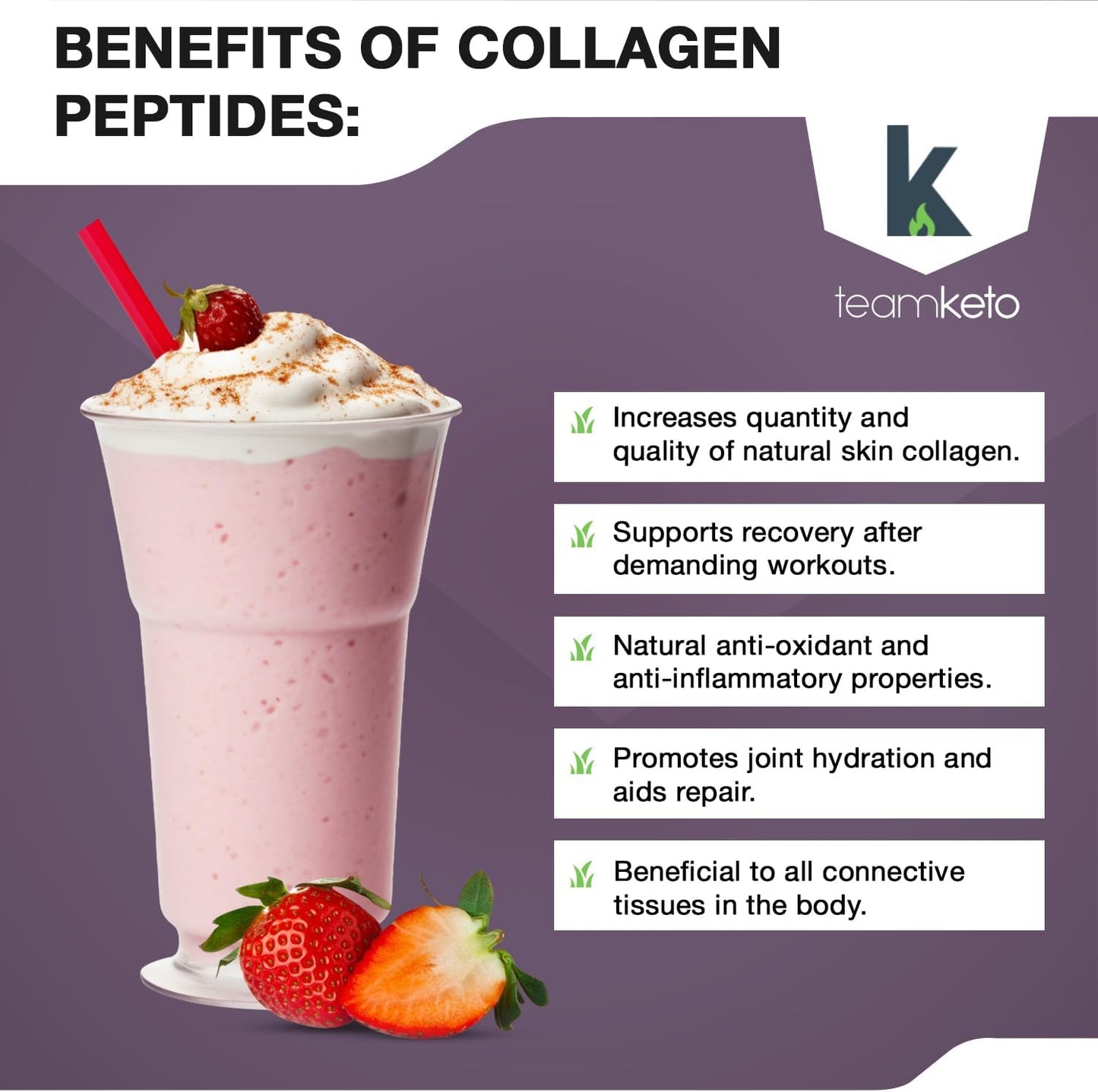 grass-fed-collagen-peptides-powder-for-hair-skin-nails-joints---type-1-3-supplement---strawberries-ncream-flavor---397g---30-servings---teamketo-3