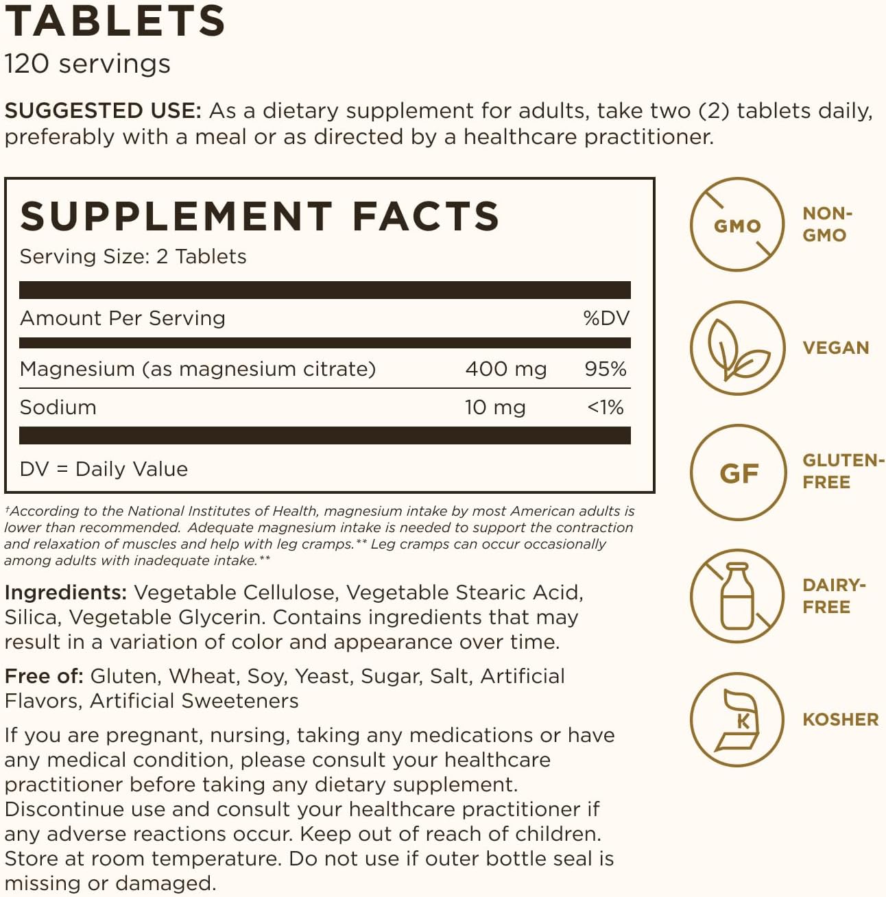 solgar-magnesium-citrate-tablets---supports-bone-health-nerve-muscle-function---non-gmo-vegan-gluten-free-dairy-free-kosher---120-count-2