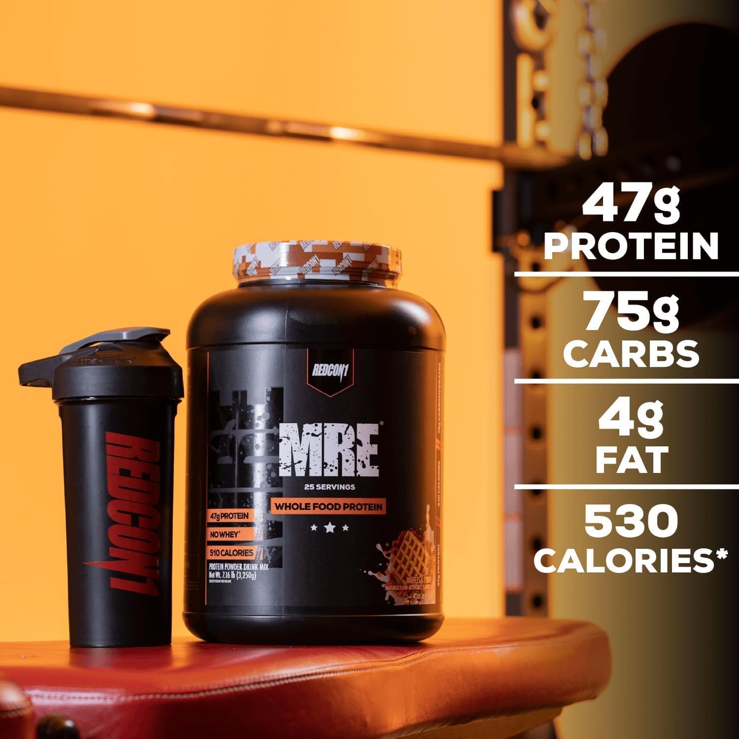redcon1-mre-protein-powder-peanut-butter-cookie-flavor---meal-replacement-protein-blend-with-mct-oil-whole-foods---natural-ingredients-for-muscle-recovery-25-servings-5