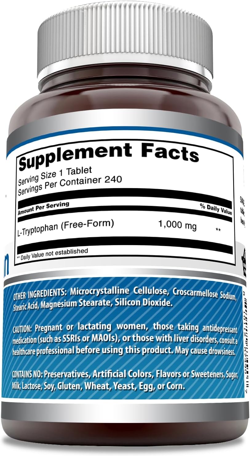 high-quality-l-tryptophan-1000mg-tablets-supplement-non-gmo-gluten-free-made-in-usa-240-count-bottle-by-amazing-nutrition-2
