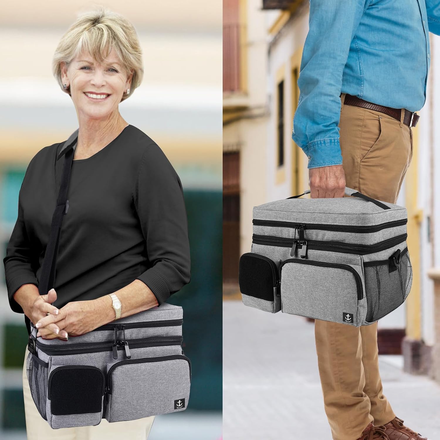 insulated-double-layer-medicine-bag-with-lockable-zipper-and-shoulder-straps---travel-pill-bottle-organizer-for-medical-supplies-2